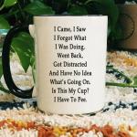 11 oz Funny Ceramic Mug for Hot or Cold Drinks