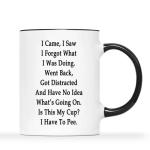 11 oz Funny Ceramic Mug for Hot or Cold Drinks