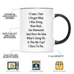 11 oz Funny Ceramic Mug for Hot or Cold Drinks