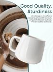 Teocera Set of 4 Chip-Resistant Coffee Mugs