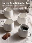 Teocera Set of 4 Chip-Resistant Coffee Mugs