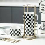 Miamolo Stackable Coffee Mug Set - 4 Pieces