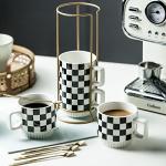 Miamolo Stackable Coffee Mug Set - 4 Pieces