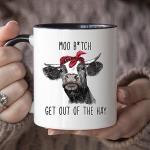 YouNique Cow Mug for Farm Animal Lovers