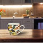 Nature-Inspired 16 Oz Porcelain Coffee Mug