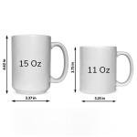 Funny Personalized Coffee Mug: Love is Growing Old