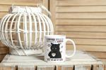 Funny Cat Mug - "EEFFOC" Coffee Cup 11 oz
