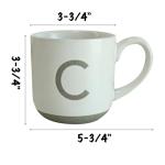 Personalized Ceramic Mug with Matte Sandstone Finish