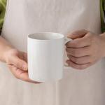 AmorArc 12oz Off White Coffee Mug Set
