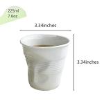 Creative Pleated Ceramic Coffee Mug