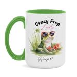 Personalized Frog Lady Mug for Animal Lovers
