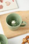 DIHOclub 3D Frog Coffee Mug - 12oz Green