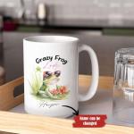 Personalized Frog Lady Mug for Animal Lovers