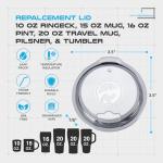 Polar Camel Tumbler Lid Replacement Pack