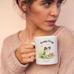 Personalized Frog Lady Mug for Animal Lovers