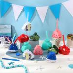 Under the Sea Kids Party Cups with Lids (24)