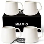 MIAMIO Luxe Ceramic Coffee Mugs Set of 4