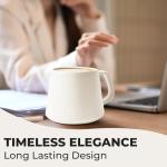 MIAMIO Luxe Ceramic Coffee Mugs Set of 4