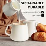 MIAMIO Luxe Ceramic Coffee Mugs Set of 4