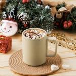 E-liu Large Porcelain Coffee and Tea Mug Set