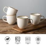 Set of 6 Modern Ceramic Coffee Mugs