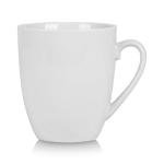 Set of 6 Simply White 12 oz Coffee Mugs