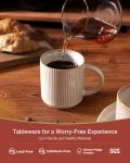 Famiware Star Coffee Mug Set for 4
