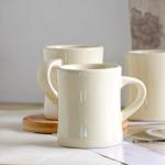 Harebe Retro Classic Ceramic Coffee Mug Set