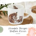Fox Family Bedtime Kisses Mug - 14 oz