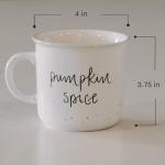 Autumn Ceramic Campfire Coffee Mug - 16oz