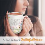 Inspirational Bible Verse Mug for Women