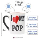 I Love My Pop Ceramic Coffee Mug - 16 oz