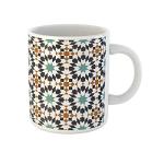 Colorful Moroccan Mosaic Coffee Mug - 11 Oz