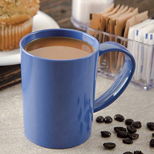 Ocean Blue Break-Resistant 8 oz Coffee Mug