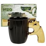 3D Pistol Design Ceramic Coffee Mug 12 OZ