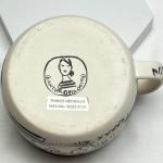 Anthropologie Blue Aqua People Person Coffee Mug