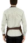 Chocolate Brown No-Tie Apron for Professionals