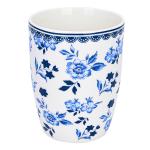 Set of 4 Floral Mismatched Coffee Mugs