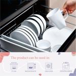 Large White Ceramic Coffee Mugs Set of 6