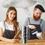 Set of 4 Insulated Stainless Steel Coffee Mugs