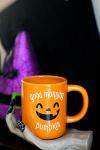 Halloween Pumpkin and Ghost Coffee Mug Set