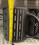 Set of 2 Black Embossed Coffee Mugs 16oz