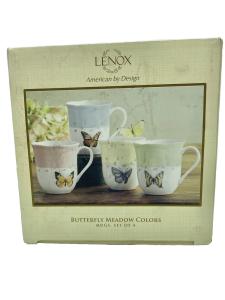 Lenox Butterfly Meadow 4-Piece Mug Set