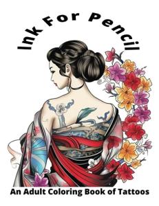 Tattoo-Inspired Adult Coloring Book Mug