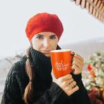 Thanksgiving Pumpkin Coffee Mugs - Set of 2