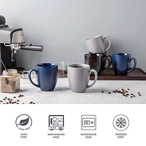 AmorArc Set of 6 Ceramic Coffee Mugs