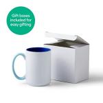 Ocean Ceramic Beveled Blank Mug for Sublimation