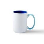 Ocean Ceramic Beveled Blank Mug for Sublimation