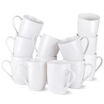 GBHOME 12oz Off White Ceramic Coffee Mugs Set