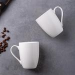 GBHOME 12oz Off White Ceramic Coffee Mugs Set